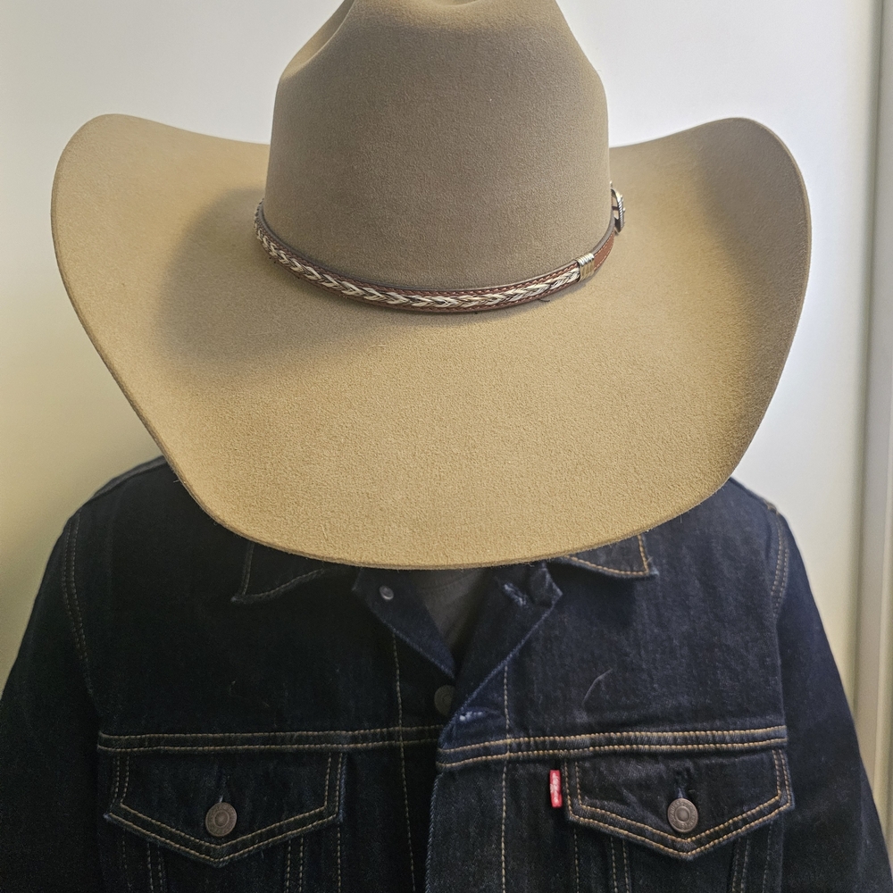 Stetson 6X Cowboy Hat with Braided Band